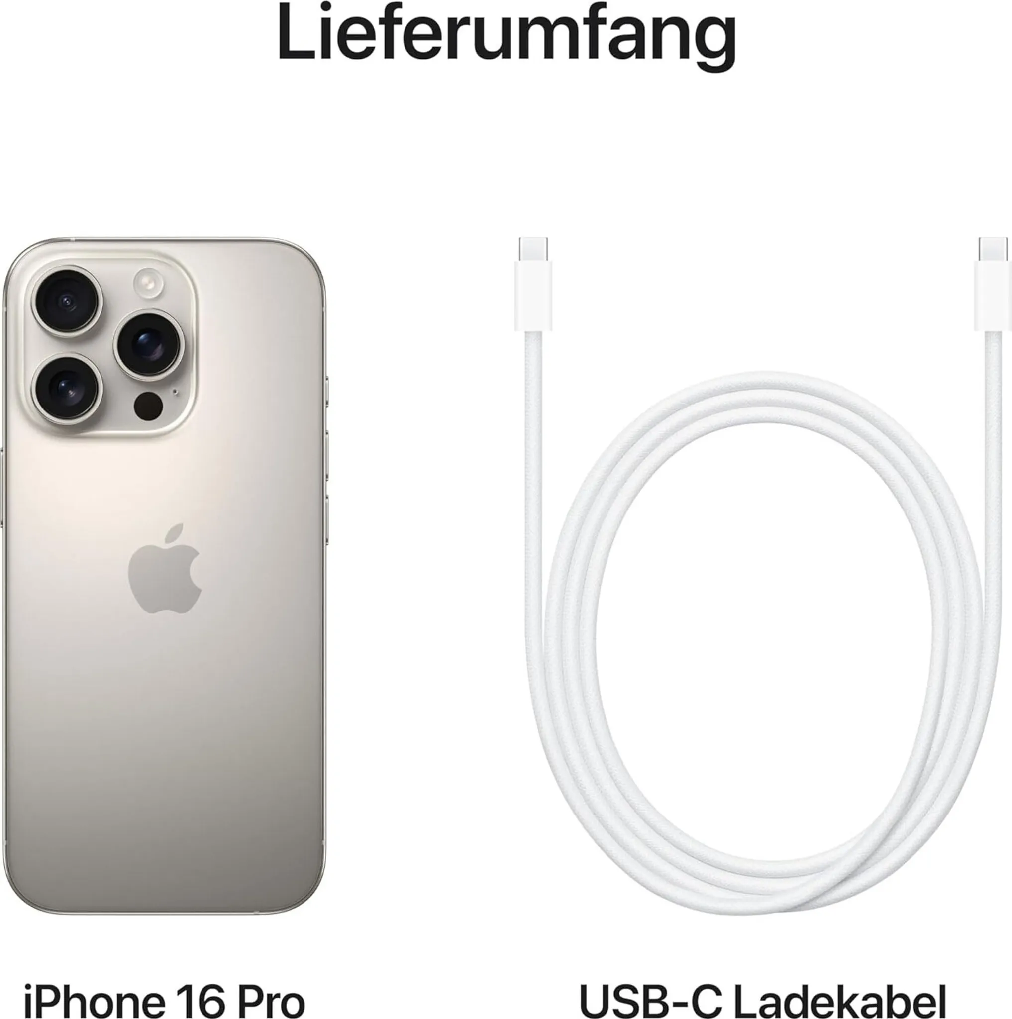 Apple iPhone 16 Pro 256GB Titan Wüstensand