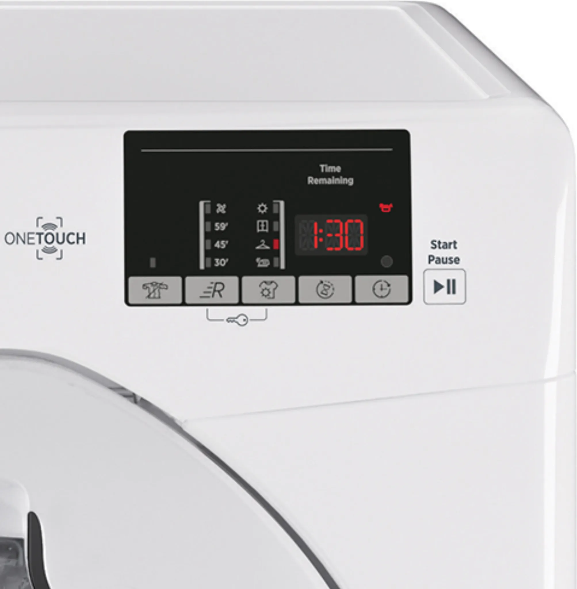 Hoover H-DRY 300 HLE H8A2DE-S Wärmepumpentrockner, mit integrierter NFC-Technologie - B-Ware Transportschaden Kosmetisch