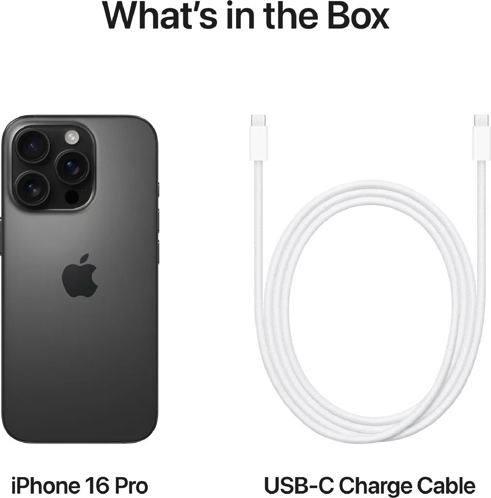 iPhone 16 Pro 128GB Titan Schwarz